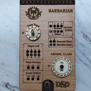 Barbarian Character Tracker - D&D