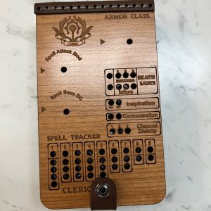 Cleric Character Tracker D&D