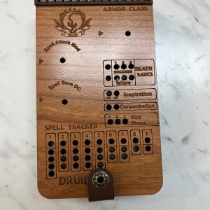 Druid Character Tracker D&D